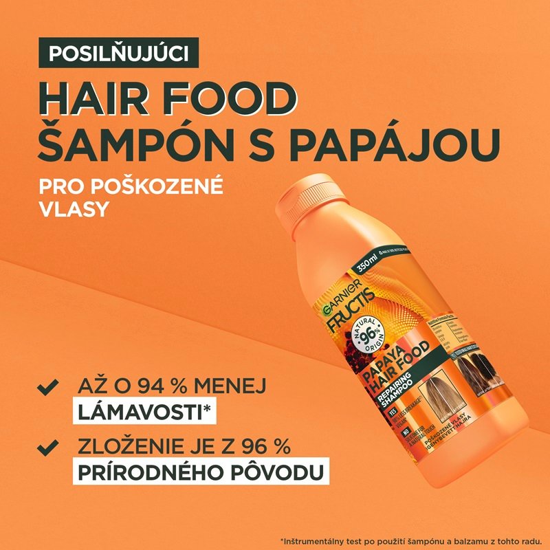 Garnier Fructis Hair Food Papaya Šampón - 3